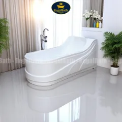 Bồn Tắm Chiếc Giày RB-16CG Regalbath 1m6 - Thiết Kế Sang Trọng, Chất Liệu Acrylic Cao Cấp, Điểm Nhấn Độc Đáo Cho Phòng Tắm