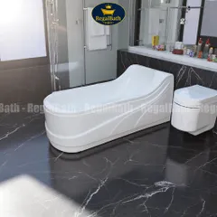 Bồn Tắm Chiếc Giày RB-16CG Regalbath 1m6 - Thiết Kế Sang Trọng, Chất Liệu Acrylic Cao Cấp, Điểm Nhấn Độc Đáo Cho Phòng Tắm