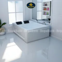 Bồn Tắm Đôi Regalbath 1m7 - Thiết Kế Sang Trọng, Chất Liệu Acrylic Cao Cấp, Đối Tượng Dùng Gia Đình và Spa Tại Nhà