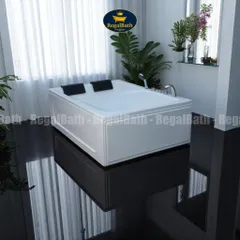 Bồn Tắm Đôi Regalbath 1m7 - Thiết Kế Sang Trọng, Chất Liệu Acrylic Cao Cấp, Đối Tượng Dùng Gia Đình và Spa Tại Nhà