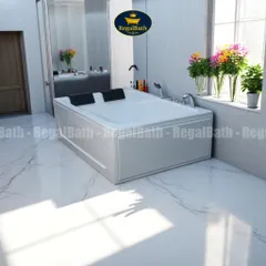 Bồn Tắm Đôi Regalbath 1m7 - Thiết Kế Sang Trọng, Chất Liệu Acrylic Cao Cấp, Đối Tượng Dùng Gia Đình và Spa Tại Nhà