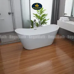 Bồn Tắm Thỏi Vàng Regalbath 1m7 (RB-17TV) - Thiết Kế Sang Trọng, Chất Liệu Acrylic Cao Cấp, Phong Thủy Hiện Đại