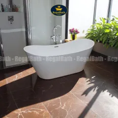 Bồn Tắm Thỏi Vàng Regalbath 1m7 (RB-17TV) - Thiết Kế Sang Trọng, Chất Liệu Acrylic Cao Cấp, Phong Thủy Hiện Đại