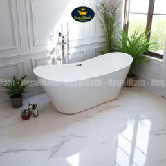 Bồn Tắm Thỏi Vàng Regalbath 1m7 (RB-17TV) - Thiết Kế Sang Trọng, Chất Liệu Acrylic Cao Cấp, Phong Thủy Hiện Đại