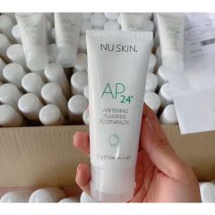 Kem Đánh Răng AP24 Nuskin 110gr - Sáng Răng, Không Ê Buốt, Nhập Khẩu Từ Mỹ, Chăm Sóc Răng Miệng An Toàn, Hơi Thở Thơm Mát