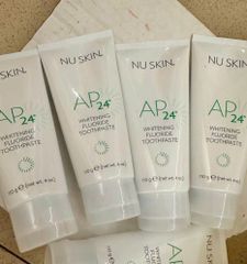 Kem Đánh Răng AP24 Nuskin 110gr - Sáng Răng, Không Ê Buốt, Nhập Khẩu Từ Mỹ, Chăm Sóc Răng Miệng An Toàn, Hơi Thở Thơm Mát