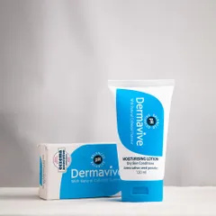 Kem Dưỡng Ẩm Dermavive Lotion 120ml - Giúp Tái Tạo Da Khô, Cung Cấp Độ Ẩm, Ngăn Ngừa Lão Hóa, Thích Hợp Mọi Loại Da