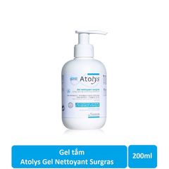 Gel Tắm ATOLYS 200ml - Dành Cho Da Khô, Nhạy Cảm, Dị Ứng - Làm Sạch Nhẹ Nhàng, Không Gây Kích Ứng Da