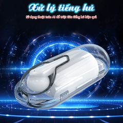 Tai Nghe Trợ Thính Không Dây FUNMIC EN-D20 - Thiết Kế Sang Trọng, Công Nghệ Giảm Tiếng Ồn Thông Minh, Hỗ Trợ Âm Thanh Cho Cả Hai Tai