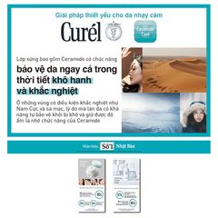 Kem Dưỡng Da Curel Intensive Moisture Care 40g - Cấp Ẩm Chuyên Sâu, Dành Cho Da Khô Nhạy Cảm, Hàng Nội Địa Nhật Bản