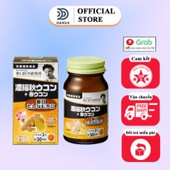 VIÊN UỐNG TINH BỘT NGHỆ GIẢI ĐỘC GAN NOGUCHI Nội Địa NHẬT BẢN (HỘP 60 VIÊN DÙNG TRONG 30 NGÀY)