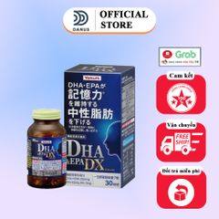 Viên Uống Bổ Não Yakult DHA & EPA DX 900mg - Tăng Cường Trí Nhớ, Tập Trung, Sức Khỏe Não Bộ từ Nhật Bản