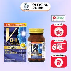 Viên uống bổ mắt V Rohto Premium Eye 80v Nội Địa Nhật Bản - Bảo vệ phục hồi mắt