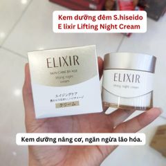 Kem Dưỡng Đêm Nâng Cơ Chống Lão Hóa Elixir Skin Care By Age 40g - Sản Phẩm Đặc Trị Da Lão Hóa, Tái Tạo Da Ban Đêm