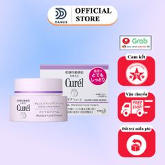 Curél Kem Dưỡng Ẩm Chuyên Sâu Ngăn Lão Hóa 40g - Phục Hồi Da Lão Hóa, Chăm Sóc Da Nhạy Cảm, Nội Địa Nhật Bản
