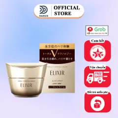 Kem Dưỡng Chống Lão Hóa ELIXIR TOTAL V FIRMING CREAM 50g - Giúp Da Rạng Rỡ, Ngăn Ngừa Chảy Xệ, Xuất Xứ Nhật Bản