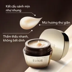Kem Dưỡng Chống Lão Hóa ELIXIR TOTAL V FIRMING CREAM 50g - Giúp Da Rạng Rỡ, Ngăn Ngừa Chảy Xệ, Xuất Xứ Nhật Bản