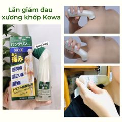 Lăn xương khớp Banterin Kowa 90g - Dầu xoa bóp Nhật Bản, Giảm đau hiệu quả cho xương khớp và cơ bắp, Giải pháp cho viêm khớp và chấn thương