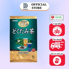 Trà diếp cá Nhật Bản Orihiro 60 túi lọc - Thanh lọc cơ thể, hỗ trợ làm đẹp da, giải quyết vấn đề sức khỏe hiệu quả.