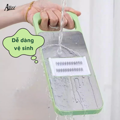 Dụng Cụ Cắt Rau Củ Đa Năng 6 Dao Alizz AL-14501 - Thép Không Gỉ, Thiết Kế Tiện Lợi, Hỗ Trợ Nấu Nướng Trong Bếp