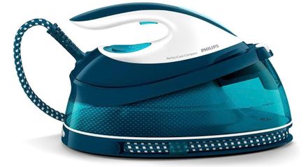 Bàn là hơi nước Philips GC 7844/20 - Công nghệ OptimalTEMP, Công suất 2400W, Hơi nước mạnh 400g/phút, Tiết kiệm năng lượng, Đế SteamGlide