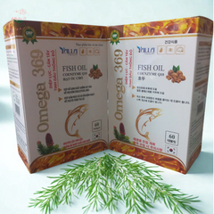 Omega 369 Premium - Hỗ Trợ Tim Mạch, Cải Thiện Thị Lực & Giảm Cholesterol - Sản Phẩm Từ Dầu Cá Tinh Khiết Chất Lượng Cao