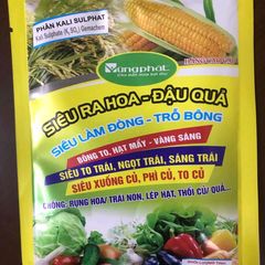 5 gói Phân Bón Siêu Kali Nhập Khẩu 50g - Tăng Cường Đất Màu Mỡ Cho Cây Mới và Thực Vật Ngoài Trời
