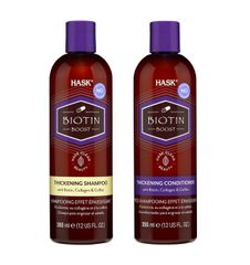 Dầu Gội HASK Biotin Boost 355ml - Kích Thích Mọc Tóc, Giảm Rụng, Phục Hồi Tóc Hư Tổn - Dưỡng Tóc Khỏe Mạnh, Dày Dặn