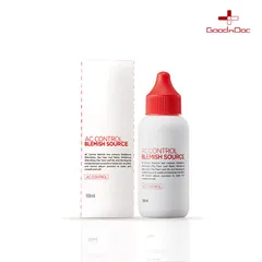 Dung Dịch Ức Chế Mụn Goodndoc AC Control Blemish Source 50ml - Giảm Khuẩn, Se Khít Lỗ Chân Lông, Dưỡng Da Mịn Màng, Trắng Sáng