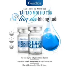 Tế Bào Gốc Cosmeheal Supershine Ampoule - Phục Hồi Căng Bóng Da, Giảm Nhăn, Cấp Ẩm Chống Lão Hoá - Dưỡng Da Hàn Quốc Chính Hãng