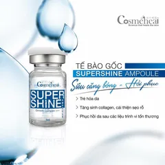 Tế Bào Gốc Cosmeheal Supershine Ampoule - Phục Hồi Căng Bóng Da, Giảm Nhăn, Cấp Ẩm Chống Lão Hoá - Dưỡng Da Hàn Quốc Chính Hãng