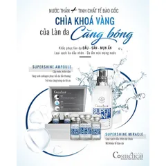Tế Bào Gốc Cosmeheal Supershine Ampoule - Phục Hồi Căng Bóng Da, Giảm Nhăn, Cấp Ẩm Chống Lão Hoá - Dưỡng Da Hàn Quốc Chính Hãng