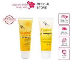 Kem Chống Nắng Fixderma Shadow SPF 50+/30+ Gel & Cream - Bảo Vệ Da Mặt và Toàn Thân, Không Nhờn Rít, An Toàn Cho Da Nhạy Cảm