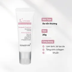 Kem tái tạo da Dermafirm L'Cream 20ml - Chăm sóc da phục hồi làm lành vết thương sau liệu trình công nghệ cao, chống lão hóa
