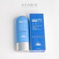 Sữa Chống Nắng Avorio Face&Body Functional - Chống Tia UV, Ánh Sáng Xanh, Kháng Nước, Dưỡng Ẩm, Phù Hợp Mọi Loại Da