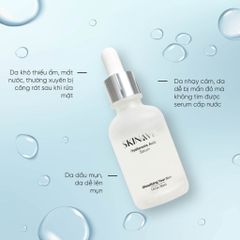 Tinh Chất Serum Dưỡng Cấp Ẩm SKINAVIS Hyaluronic Acid & Niacinamide + B5, Phục Hồi Da Khô, Làm Trắng Da Tự Nhiên 30ml