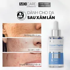 Serum Chống Lão Hóa MD CARE Copper Peptide 30ml - Tăng Sinh Collagen, Làm Đầy Sẹo, Dưỡng Ẩm Da Mềm Mại