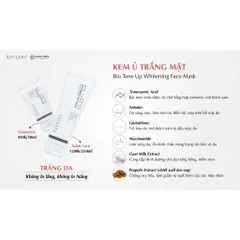 Kem ủ trắng da mặt Usolab Bio Tone Up - Kem dưỡng trắng sáng, cải thiện sắc tố, làm mờ nám, cung cấp độ ẩm và chống lão hóa từ Hàn Quốc
