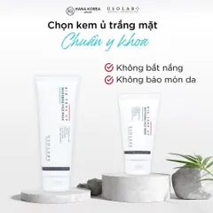 Kem ủ trắng da mặt Usolab Bio Tone Up - Kem dưỡng trắng sáng, cải thiện sắc tố, làm mờ nám, cung cấp độ ẩm và chống lão hóa từ Hàn Quốc