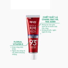 Kem Đánh Răng MEDIAN Dental IQ 120g - Tẩy Vôi, Sáng Răng, Chắc Khỏe, Chiết Xuất Tự Nhiên, Hàn Quốc