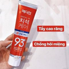 Kem Đánh Răng MEDIAN Dental IQ 120g - Tẩy Vôi, Sáng Răng, Chắc Khỏe, Chiết Xuất Tự Nhiên, Hàn Quốc