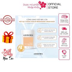 Mặt Nạ Ủ Trắng AHOHWA Tone-Up Brightening Cream Mask AHOHAW Dạng Kem Dưỡng Da Trắng Sáng Tự Nhiên, Giảm Thâm Nám 500g