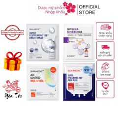COMBO 10 Mặt Nạ SurMedic Bright Glutathione - Dưỡng Trắng, Cấp Ẩm Sáng Da, Phục Hồi, Chất Lượng Hàn Quốc