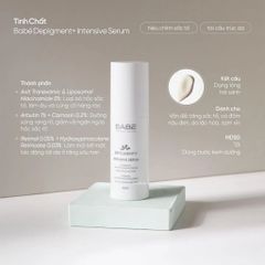 Serum Dưỡng Trắng Sáng Da Babe Depigment+ 30ml - Tinh Chất Mờ Thâm Hiệu Quả Cho Mọi Loại Da