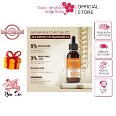 Tinh Chất AHOHAW Whitening Ampoule NTG - Dưỡng Trắng Da, Mờ Thâm Mụn, Ngăn Ngừa Lão Hóa, Chống Oxy Hóa - Chính Hãng Hàn Quốc
