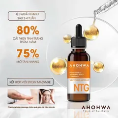 Tinh Chất AHOHAW Whitening Ampoule NTG - Dưỡng Trắng Da, Mờ Thâm Mụn, Ngăn Ngừa Lão Hóa, Chống Oxy Hóa - Chính Hãng Hàn Quốc