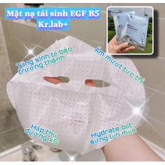 Mặt Nạ B5 KR.LAB EGF Complex - Cấp Ẩm, Dưỡng Trắng, Phục Hồi Da và Tăng Sinh Collagen cho mọi loại da, Hàn Quốc