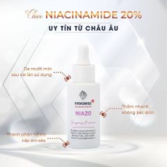 Serum Niacinamide 20% Evenswiss Nia20 Sáng Da, Kiềm Dầu Se Khít Lỗ Chân Lông Điều Tiết Bã Nhờn Tinh Chất Chống Lão Hóa
