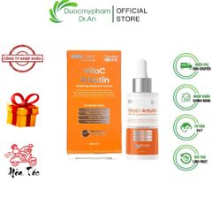 Serum MD CARE VitaC-Arbutin 30ml - Công Thức Làm Sáng Da Chống Lão Hoá, Giảm Nám, Cải Thiện Đều Màu Da
