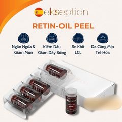 Ekseption Retin-oil Peel 5ml - Tinh Chất Peel Da Chống Lão Hóa, Sạch Mụn, Thu Nhỏ Lỗ Chân Lông, Retinol & BHA Nhập Khẩu Tây Ban Nha